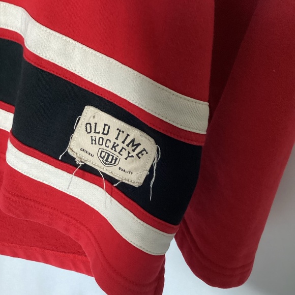 2131. Men's Chicago Blackhawks Kane #88 Red Hooded Sweatshirt VGUC Size Large - Picture 6 of 6